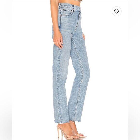 Agolde high rise straight in Merit revolve - Picture 3 of 5